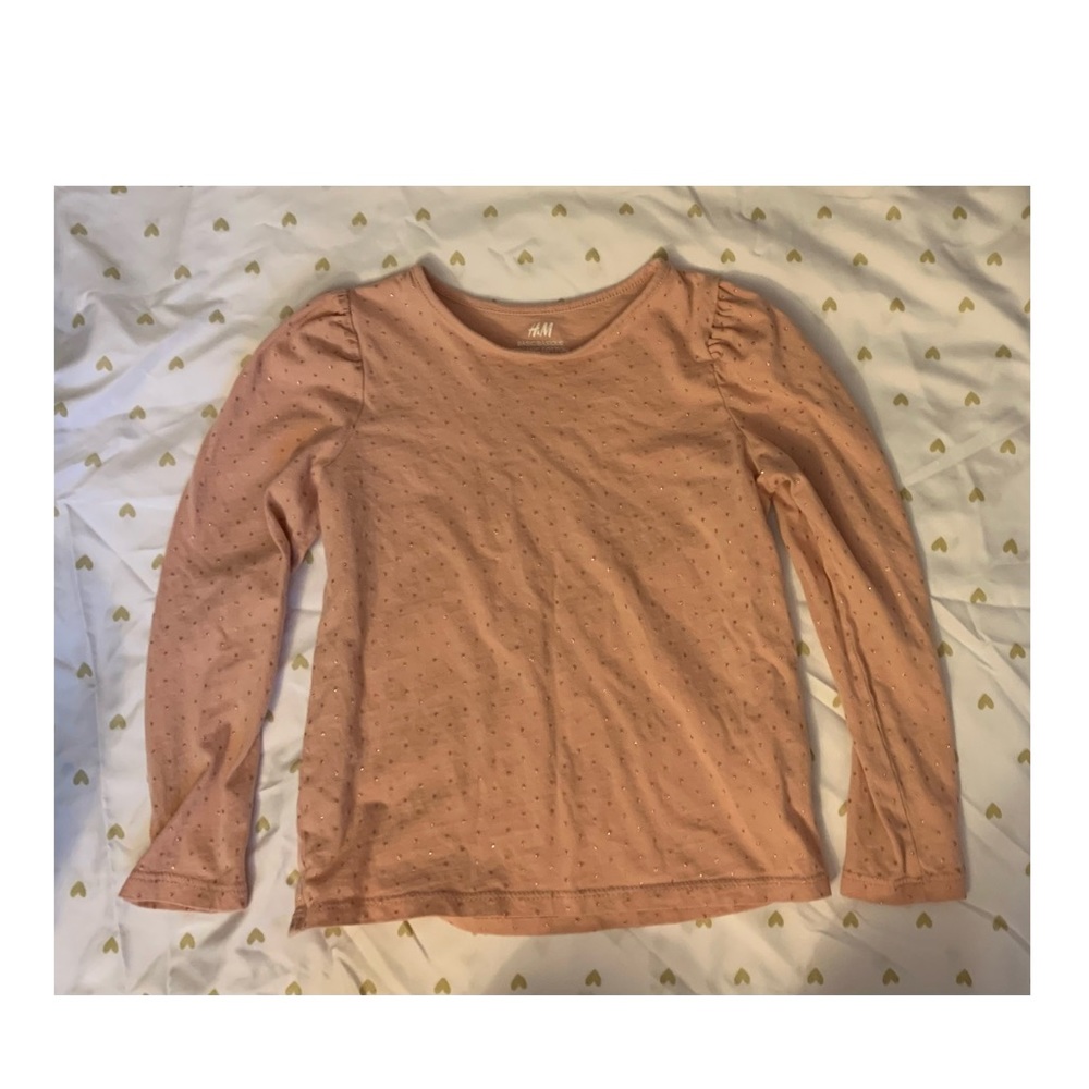 Adorable Glitter Dot H&M Girls Top